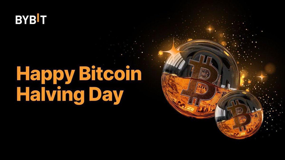 🎉 Happy Bitcoin Halving Day! 🎉 Every four years, the reward for mining  new Bitcoin blocks is halved, reducing the rate at which new Bitcoins are  created. This event, known as Bitcoin