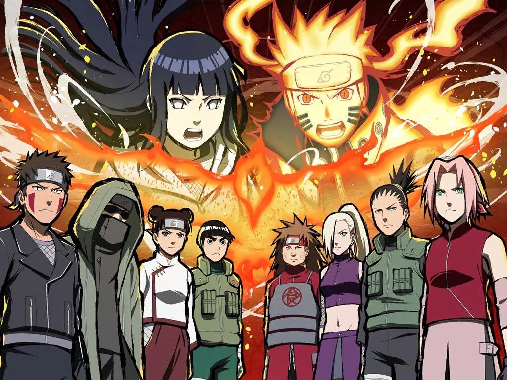 NaruHina Official Art from Naruto X Boruto Ninja Tribes