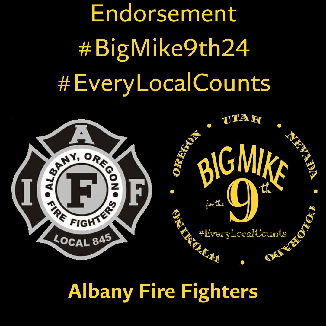 Thank you Albany Firefighters #EveryLocalCounts #OurIAFF9th #BigMike9th24