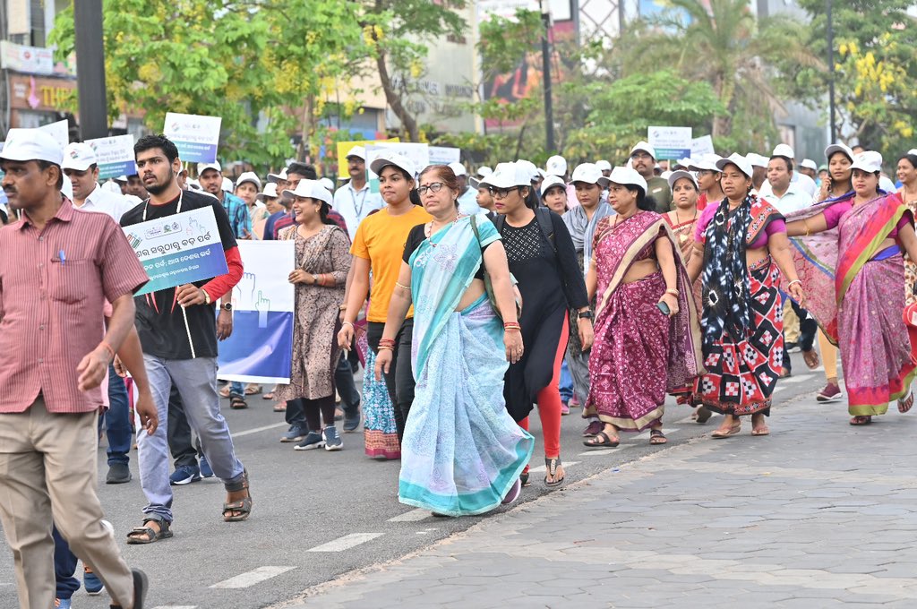 Team BMC organised Walkathon today to reach out to voters calling upon them to participate in the voting. Participation of youth large number made this event live and assuring …