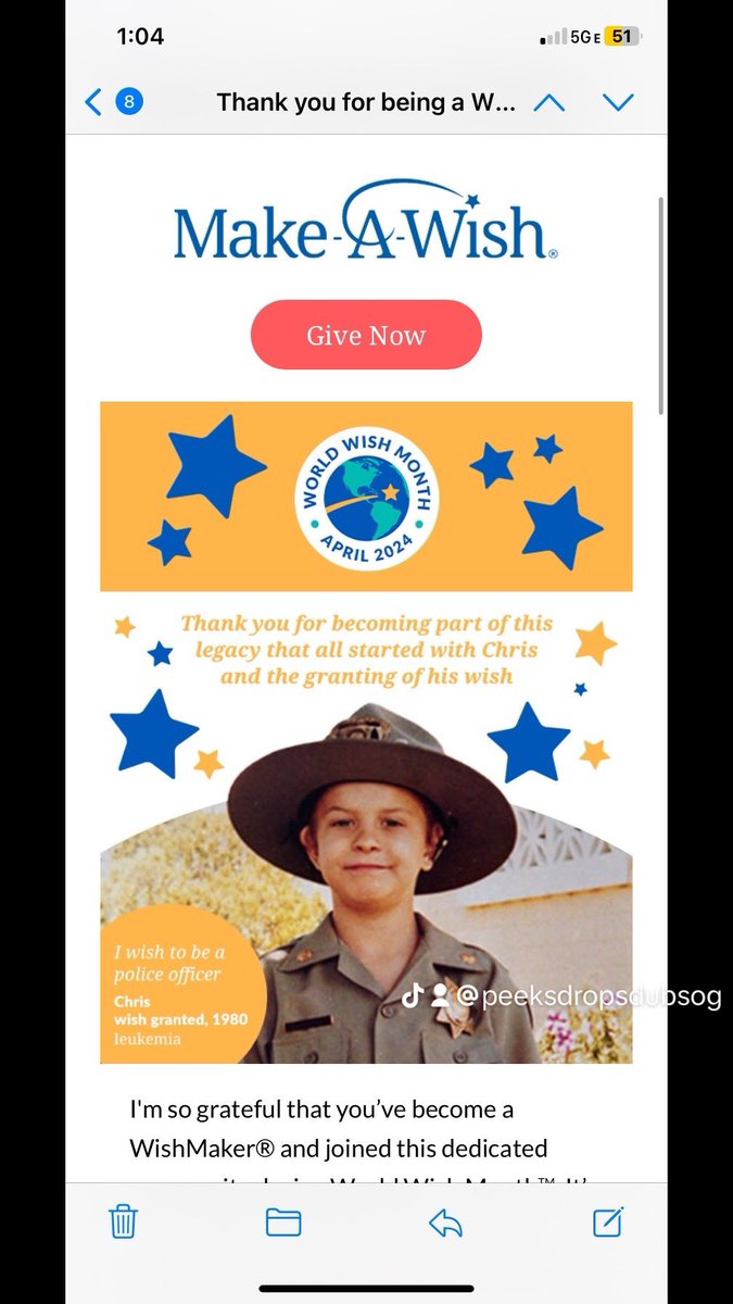 PeeksDropsDubs's tweet photo. @MakeAWish @JohnCena I challenge u to do 5 wishes by end of April or I will do 10 let’s make this fun https://t.co/ZEkqE2VM77