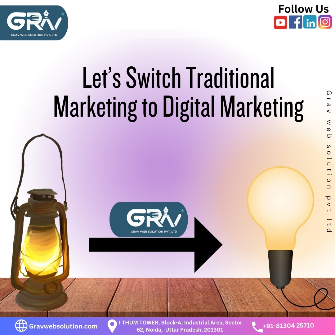 gravwebsolution's tweet image. 𝐆𝐫𝐚𝐯 𝐖𝐞𝐛 𝐒𝐨𝐥𝐮𝐭𝐢𝐨𝐧 𝐏𝐯𝐭 𝐋𝐭𝐝

&quot;Revolutionize your 𝐦𝐚𝐫𝐤𝐞𝐭𝐢𝐧𝐠 𝐬𝐭𝐫𝐚𝐭𝐞𝐠𝐲 with 𝐆𝐫𝐚𝐯 𝐖𝐞𝐛 𝐒𝐨𝐥𝐮𝐭𝐢𝐨𝐧 𝐏𝐯𝐭 𝐋𝐭𝐝! 🚀 Say goodbye to 𝐭𝐫𝐚𝐝𝐢𝐭𝐢𝐨𝐧𝐚𝐥 𝐦𝐞𝐭𝐡𝐨𝐝𝐬 and hello to the 𝐝𝐢𝐠𝐢𝐭𝐚𝐥 𝐚𝐠𝐞. 

 #GravWebSolution