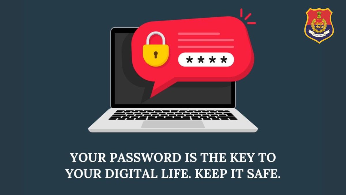 Be smart and be safe. Use a strong password and protect all your valuable data. 

#BeCyberSmart
#cybersecurity