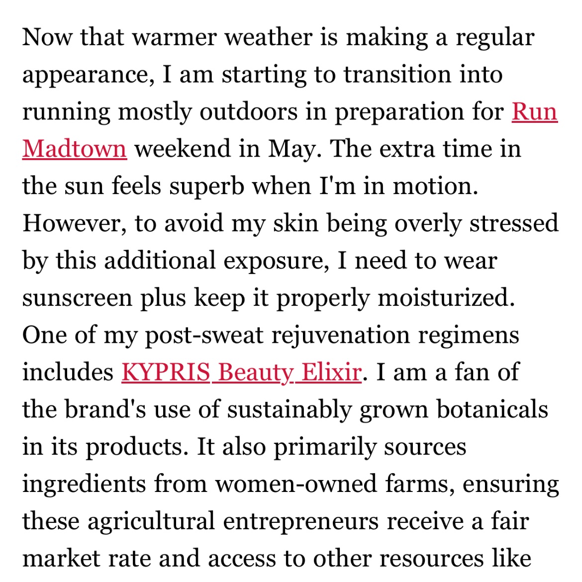 #beauty & #fitness = 2 reasons I enjoy the #writerslife so much. (THANKS @isthmus for letting me “low key” drop a couple of #fitnotes into this week’s e-newsletter too.)