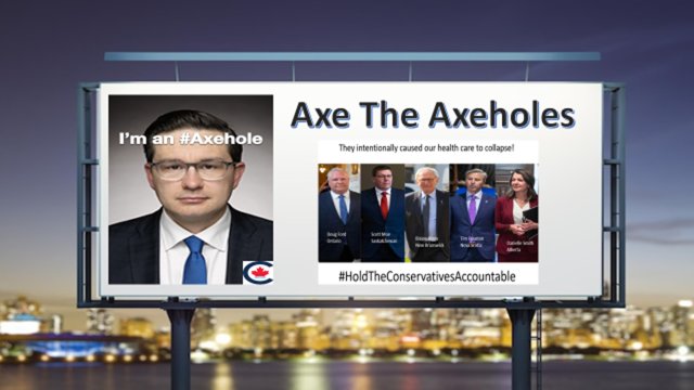 SoMersVick's tweet photo. #AxeTheAxeholes Ford, Smith, Moe, Furey, and Higgs need to be fully held accountable for their attempt against the good of all Canadians. The entire CPC needs to be given the Canadian boot. https://t.co/yIPBqhYgYu