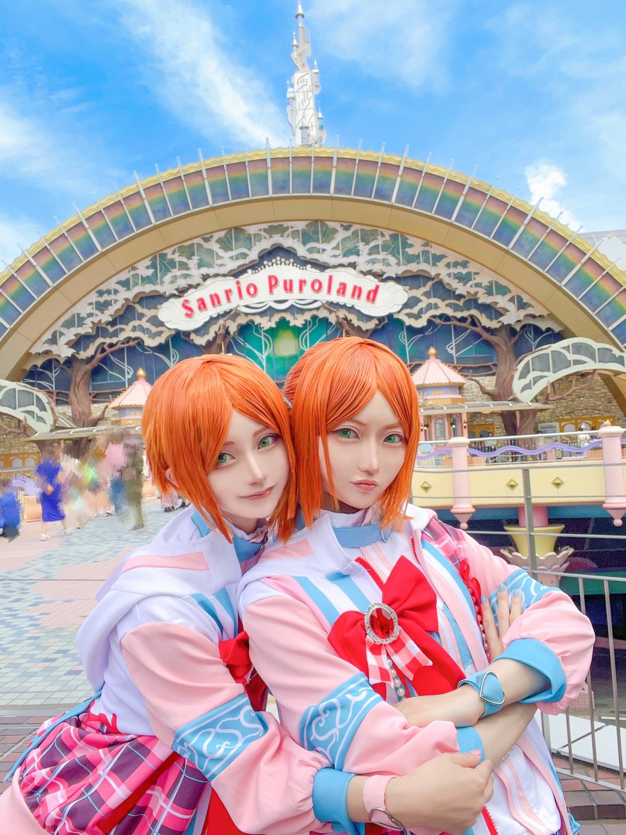 せりーちゃんと2wink🩷🩵 #こすぷれピューロ2024春