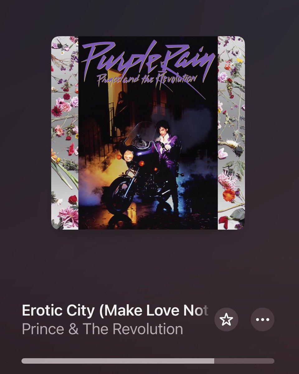 Happy 40th Anniversary to one of thee BADDEST songs ever fucking made!! @prince @prnlegacy 💜🔥🔥🔥 #Prince #EroticCity #purplerain💜 #erocticcitycomealive