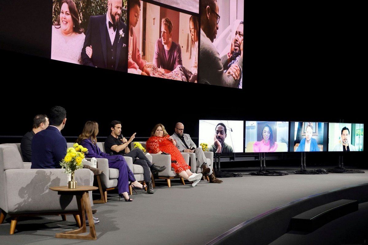 Had fun zooming into yesterday's series finale screening and panel for <a href="/TheMorgansNBC/">About the Morgans</a>. Wish I could've been there in person, but I felt all the energy and love just the same. Tomorrow night is going to be a special one. Saying goodbye is so hard, but we did it so beautifully.