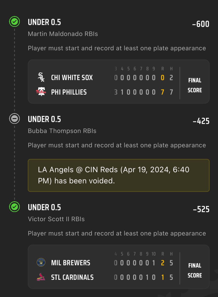 ReliJelly's tweet photo. Day 6 of the 🎰⚾️NO RBI $10K CHALLENGE⚾️🎰complete onto Day 7.

$10➡️$20✅
$20➡️$40✅
$40➡️$80✅
$80➡️$160✅
$160➡️$320✅
$320➡️$640✅

Lets continue the streak and cash day 7 be safe and enjoy your day🪜 #GamblingTwitter #GamblingX #GamblingCommunity https://t.co/faccutijGI