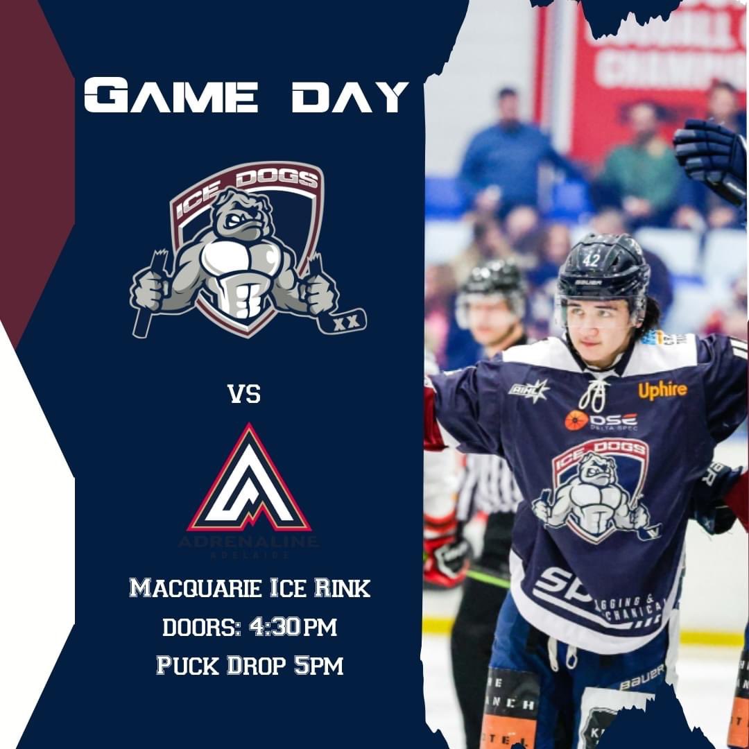 IT'S GAME DAY...AGAIN!!

Tickets available online via the link below and the one in our bio or 

trybooking.com/events/1206930…

See you at the rink!

#AIHL