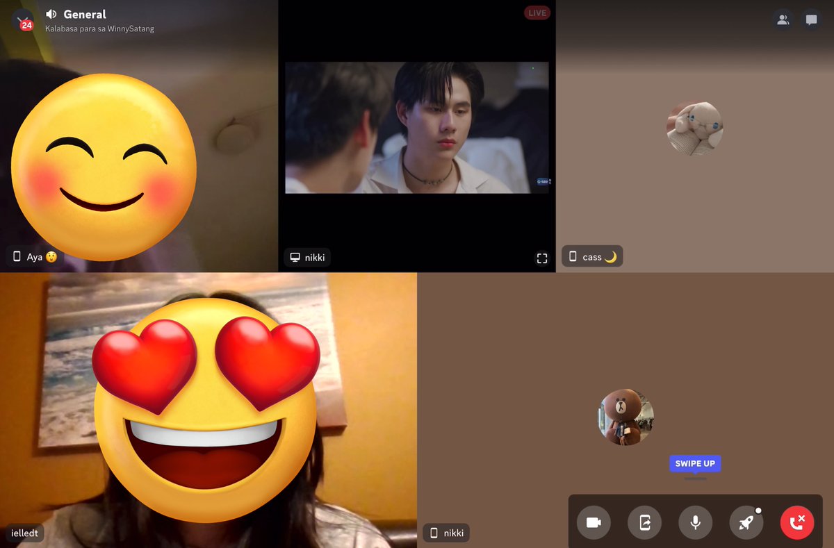 we are ep 3 rewatch with the best peeps 🥹 timezones and meet limit who? walang makakapigil sa amin char. as always baliw po tayo for q and gigil (in affectionate) kay toey 🤏❤️ @PB___NJ @fklovefiles @moonzhilla