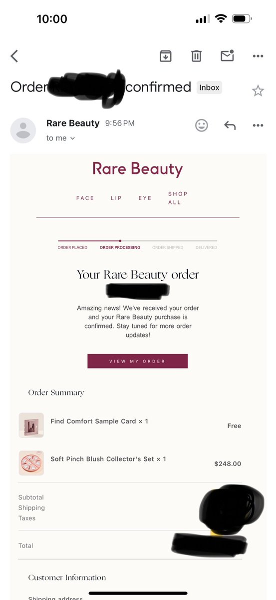 Justforfun11myb's tweet image. Purrr I ofc had to purchase ahh I’m so excited!!!! @rarebeauty @selenagomez 
#rarebeauty #selenagomez