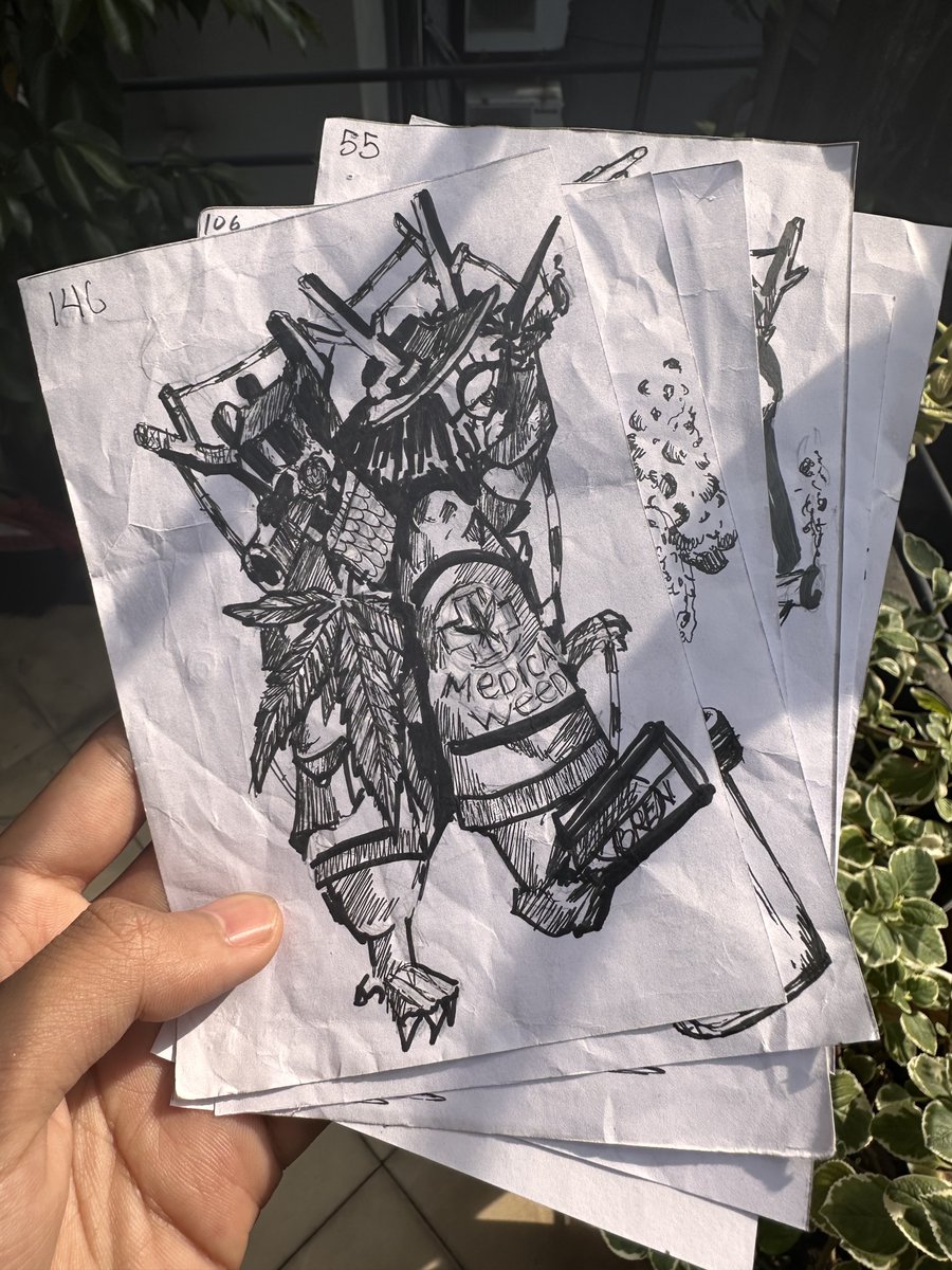 SteamlandNFT's tweet photo. Created manually with a marker on paper, and through the process of scanning and digitizing.

Public mint is still open, for 1 $TIA on @StargazeZone 
https://t.co/1JEM7AqRzS https://t.co/3I6VkHsruo