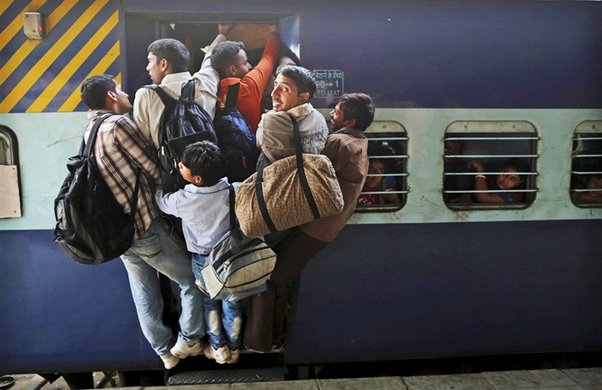 Indian Railways passengers traveling in style and luxury before Modi and before Vande Bharat trains.