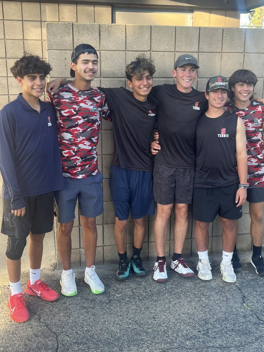Congrats to Matthew Bedrosian on wining the CMAC singles championship and to Nehemiah Delgado and Matthew Bishop on winning the CMAC doubles championship! Gael Vaca and Austin Hauff finish 2nd in doubles, Ben Delgado finished 5th in singles! Go Apaches!