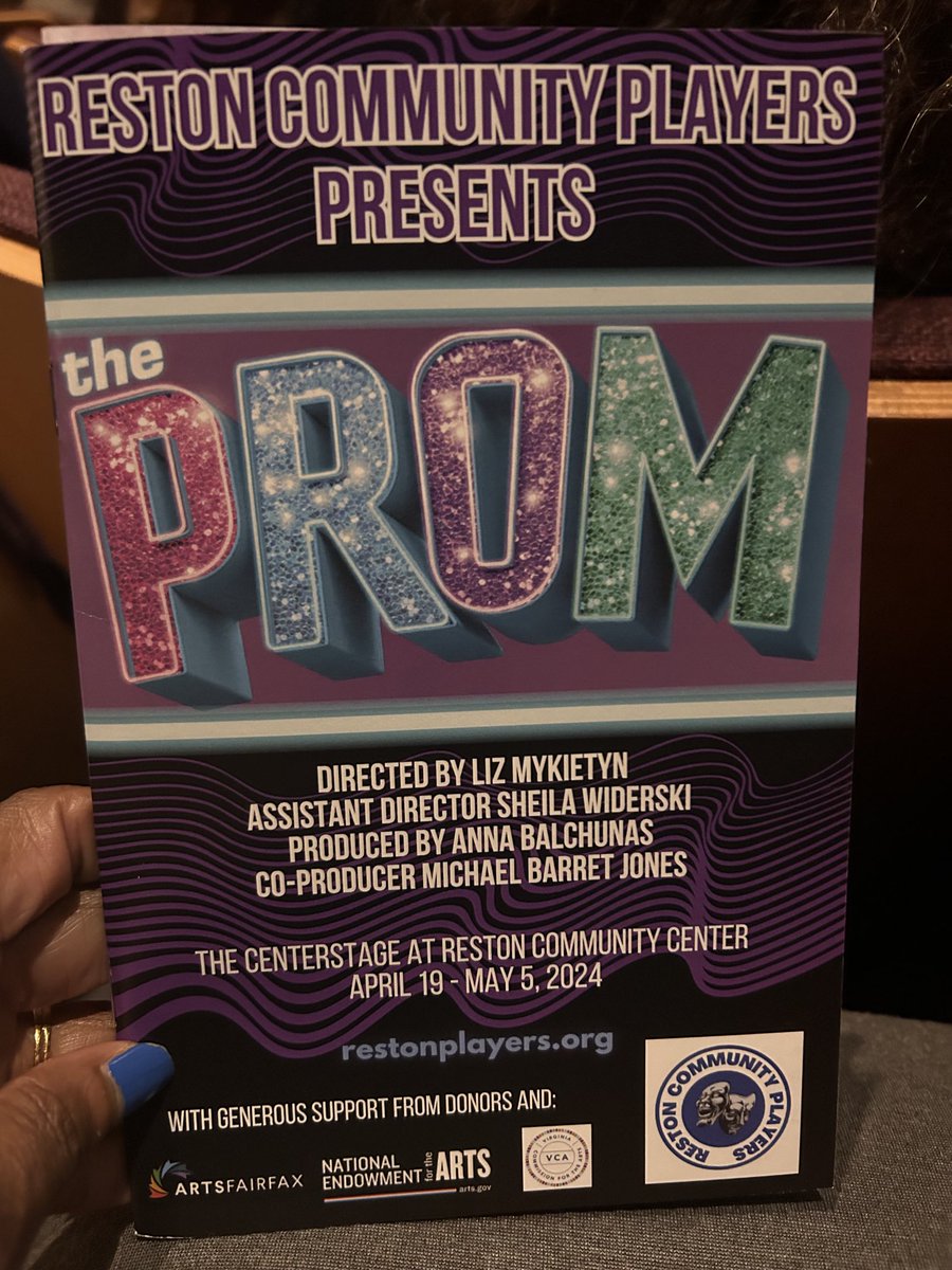 Fabulous!! Laughed, cried and cheered. A top notch presentation. So grateful for local theatre! ⁦@RestonRCC⁩ @housedistrict7 ⁦@VAHouseDems⁩