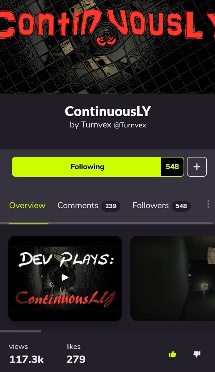 lulu_pass's tweet image. Conheça ContinuousLY, é uma pequena experiência que utiliza o memo conceito do P.T. Silent Hills só que numa forma mais binaural e cartoon possível.

Link:gamejolt.com/games/continuo…

#Continuously #Turnvex #LuluGamePassPlus #Short #Horror #indie #indiedev #indiegame #Gamejolt