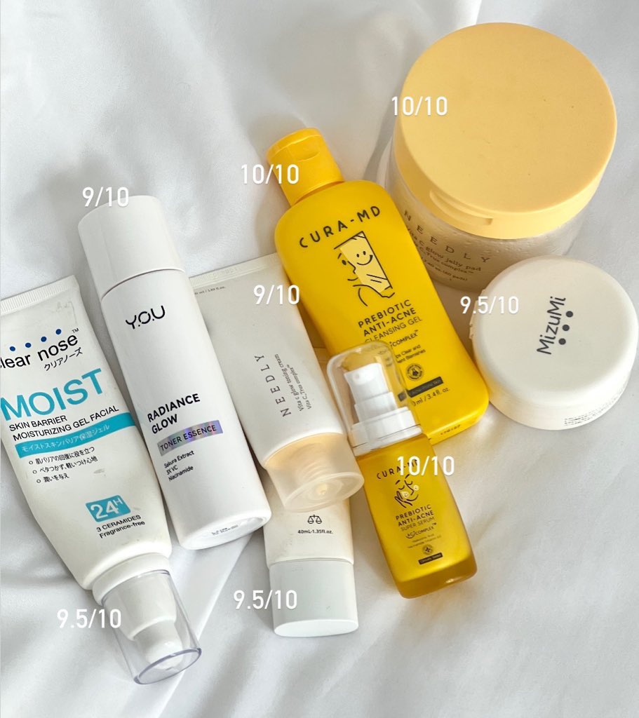 วันนี้มารวมตัวลดสิว ลดรอย+วิตซีหน้าใส🍋🥣 ใครหน้าหมองมาลอง ผิวสว่าง โกลว์มากกก ยิ่งแดดแรงๆ คือควรอัดวิตซีบำรุงเยอะๆ เลย เซ็ตนี้ดีจริง มีทริคพสเกามาบอกด้วย ราคาน่ารักทุกตัว🫵🏻