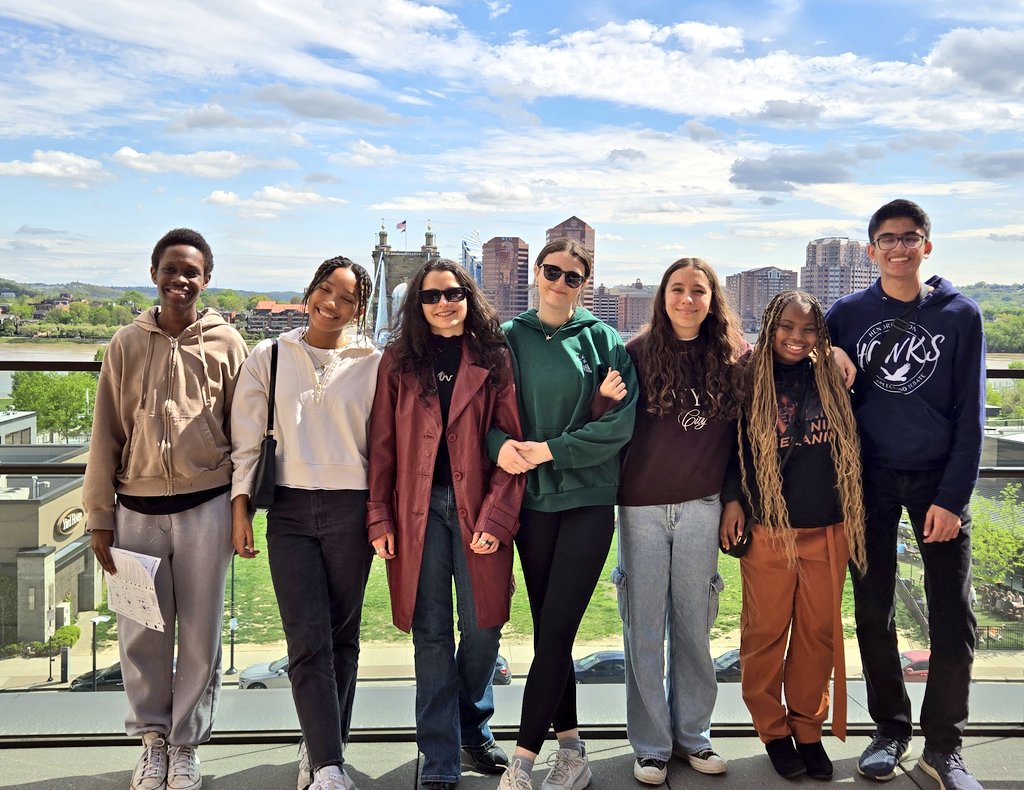 Visited the National Underground Railroad Freedom Center today. Such an awesome experience! 

These Hawks are ready for competition tomorrow!