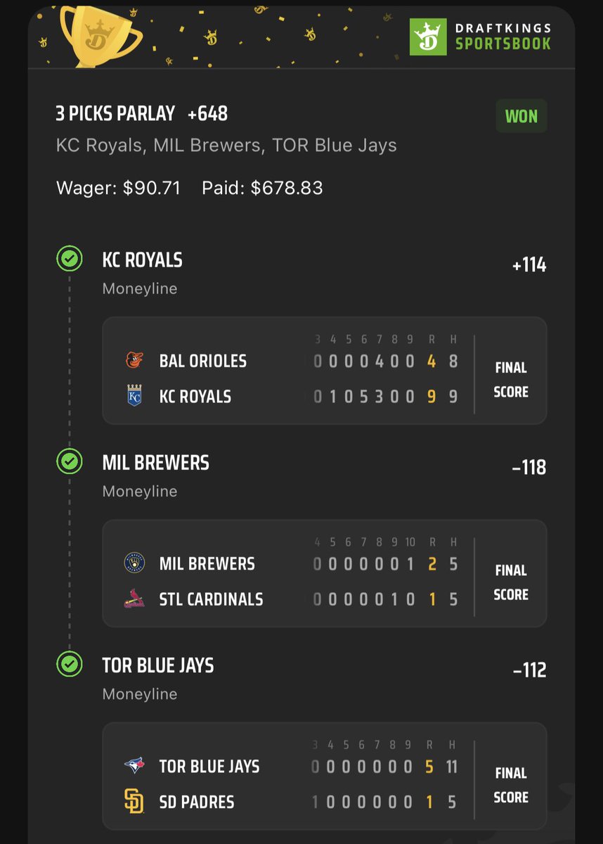BiebsBets's tweet photo. Bro… WHO TF ELSE IS DOING THIS

SHOW SOME LOVE IF YOU TAILED! LET ME SEE SOME SLIPSSSSS

#GamblingX #sportsbettingtwitter #FreePicks https://t.co/BC0FljZAcw