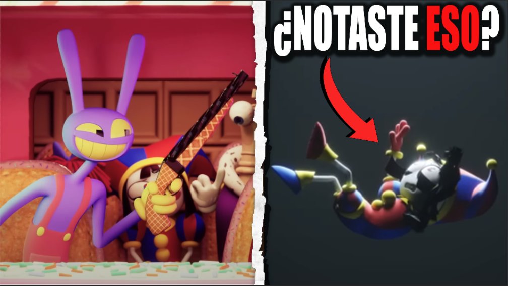 NoDoyMiTwitt's tweet photo. #TheAmazingDigitalCircus #DigitalCircus #circodigital #chambadigital #POMNI #JAX #CAINE #JaxxPomni #PomnixJax #Ragatha #ragathaxjax
Por fin terminé El Análisis COMPLETO al ÚLTIMO Trailer Del EPISODIO 2
👇👇👇DALE CLICK PARA VER EL RESUMEN👇👇👇
https://t.co/jDYfhtk8tI https://t.co/6gLIjFkmMG