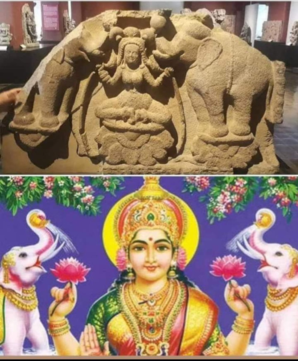 The first picture is of Buddha's mother Mahamaya.