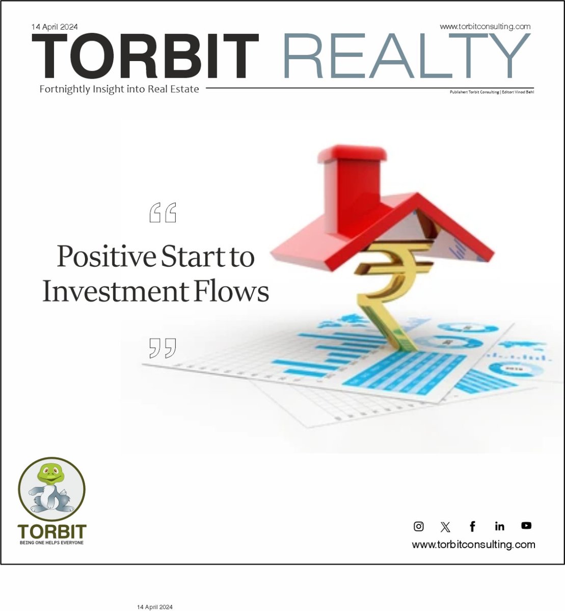 What is real estate signals in the start of the year 2024?

Institutional investments in the Indian real estate sector touched USD 1.0 billion in the first quarter of 2024

Read more:shorturl.at/cmBP1

#torbitrealty #realestateinvestment  #domesticinvestment #ColliersIndia