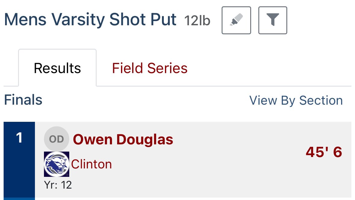CJSHS_Track's tweet photo. 🚨MVP Alert🚨

@Owen_Douglas__ continued to do his thing, and left no doubt that he was the 2024 Jim Church Invite field MVP!  

🏆Boys Field MVP
🥇Shot Put
🥈Discus

#ShadesOn
#BrightFuture
#FeedTheCougs https://t.co/Mf2vvKJjdo