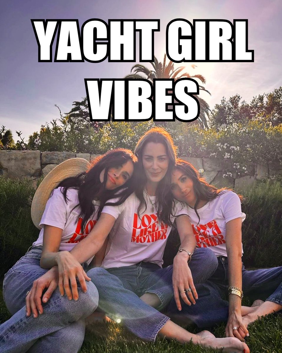 @hrrysgreysuit #MeghanMarkleIsAConArtist #YachtGirl 🛥️