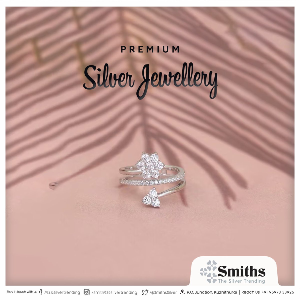 Smiths®

Smiths® | ThesSilverTrending™ | #PremiumSilverJewellery | #SilverJewellery | #kuzhithurai | #marthandam | #kanyakumari | #கன்னியாகுமரி | #sterlingsilver | #viral | #puresilver | #silver | #puresilverjewelry | #925silver | #dailywear | #everydaywear | #designerjewelry