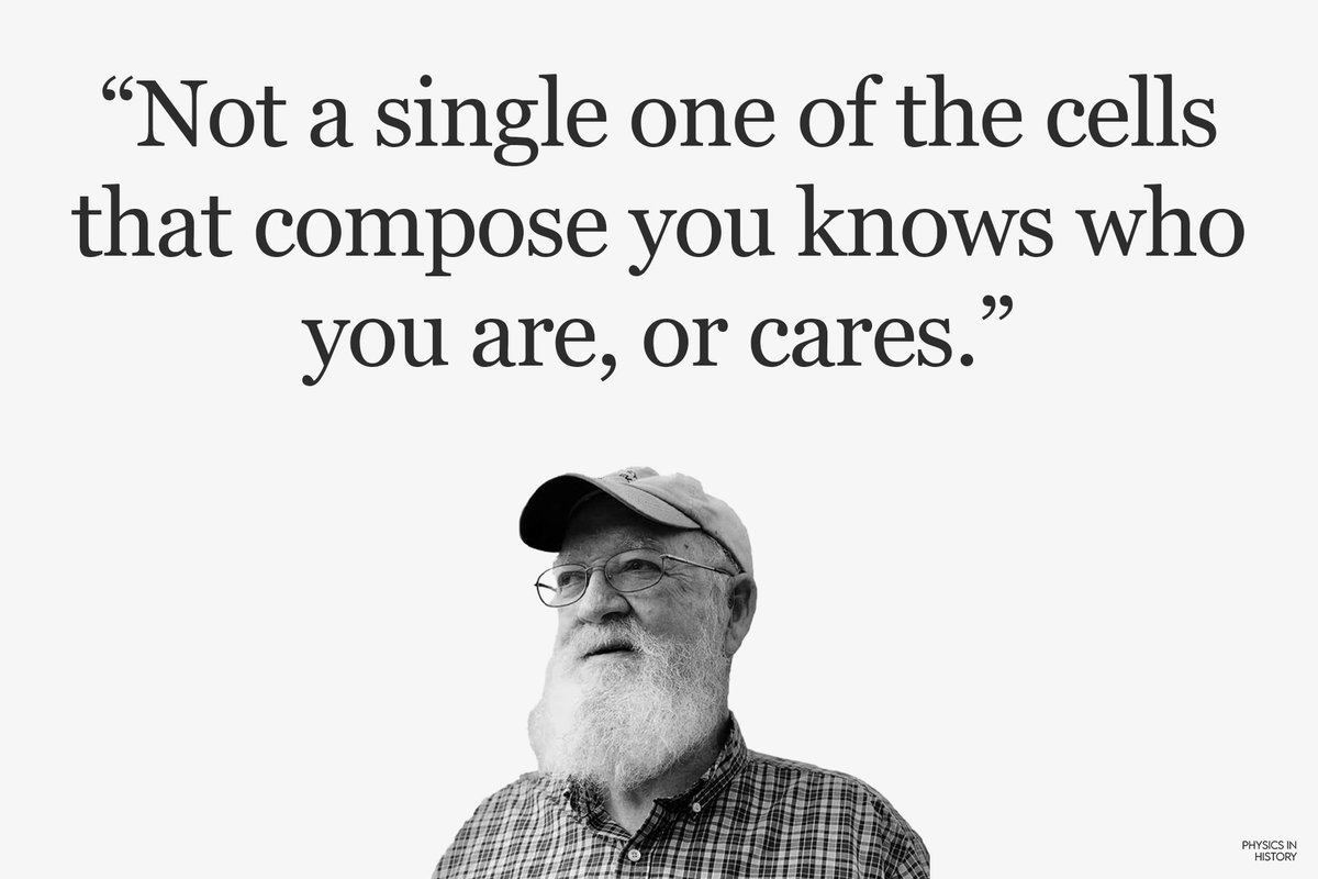 RIP Daniel Denett. You sparked in me a curiosity to learn more about consciousness. Thankyou for that🕊️