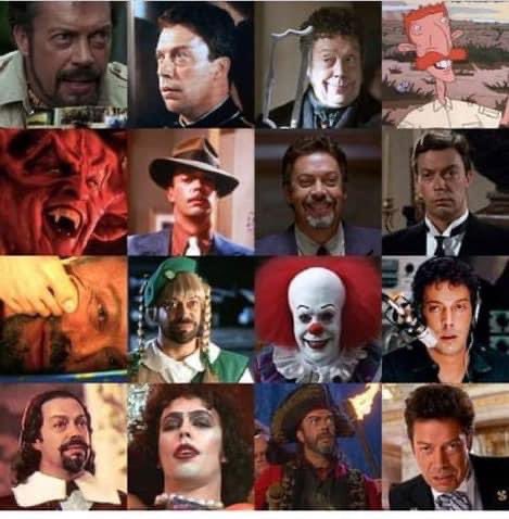 Happy birthday to Tim Curry 😍🥳 #TimCurry #HappyBirthdayTimCurry #TheRockyHorrorPictureShow #IT #Legend #ClueMovie #HomeAlone2 #Annie #TheWildThornberrys #TheHuntforRedOctober #TheWorstWitch #TheThreeMusketeers #MuppetTreasureIsland #OliverTwist #AddamsFamilyReunion