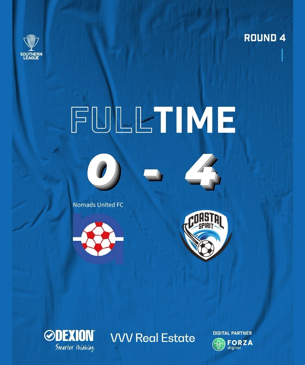 Round 4 ✅️

3 points, clean sheet, let's go! ⚽️⚫️🔵🔥

Half time 0 - 1

Goals:

Alex Steinwascher x2
Joe Hoole x1
Weston Bell x1

Thanks to our supporters and sponsors 

See you all next weekend at home for Round 5 vs Ferrymead Bays
