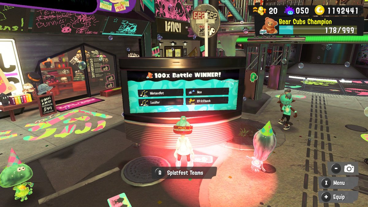 LuciferDullStar's tweet photo. its been a while since i won 100x battles #Splatoon3 #NintendoSwitch https://t.co/nvbS1dYK3J