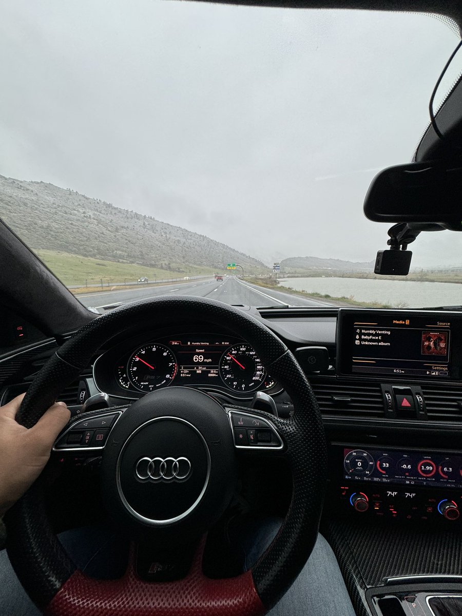Audi RS7 on E is fucking ROWDY