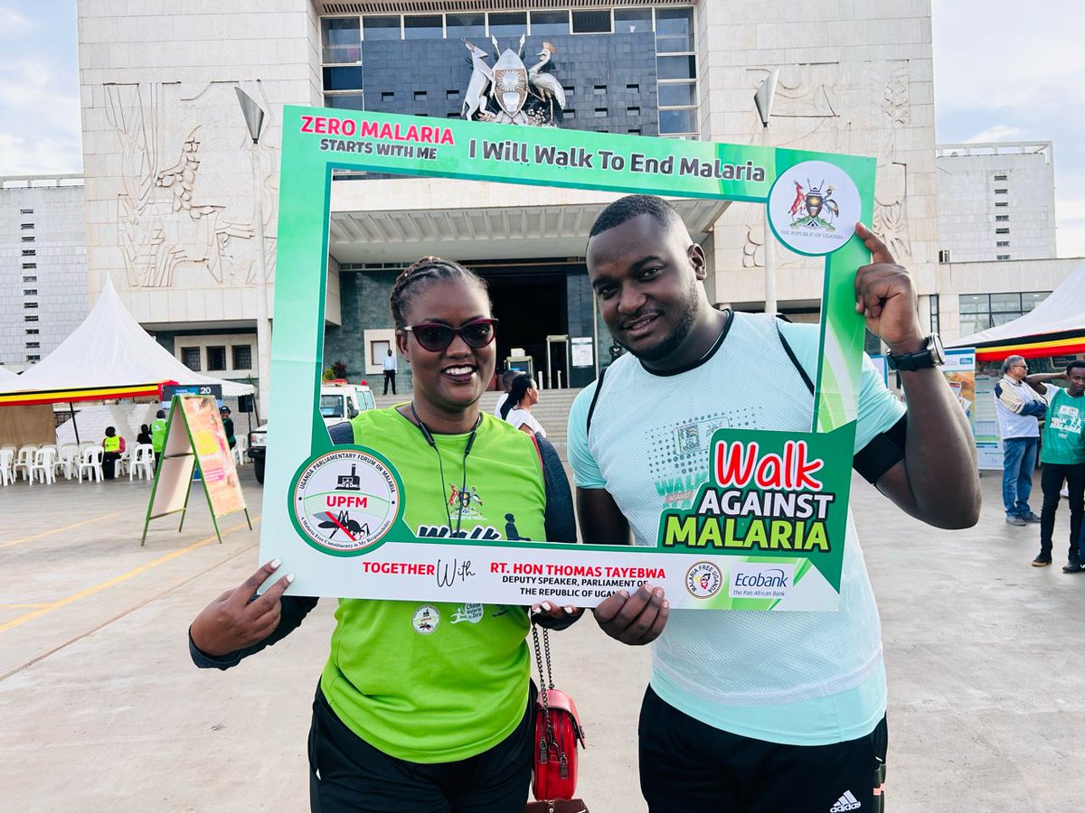 Today, we refuse to accept malaria death as a norm. Gathered at the Parliament of Uganda, we raise our voices and take steps towards a future where no one loses their life to this preventable disease. Walk with us and be part of the change! 💚#MalariaWalk2024 #EndMalaria