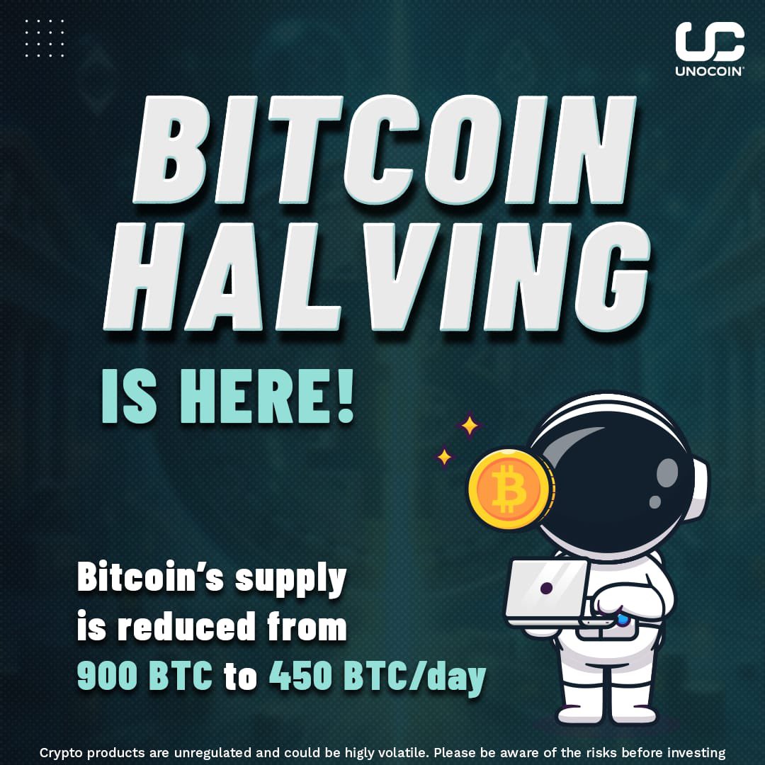 Reduced supply but same or increased demand. A concept in bitcoin happening in every 4 years. Happy 4th Bitcoin halving to the everyone 😊! We have 28 more Bitcoin halving left to witness - through up to year 2140!