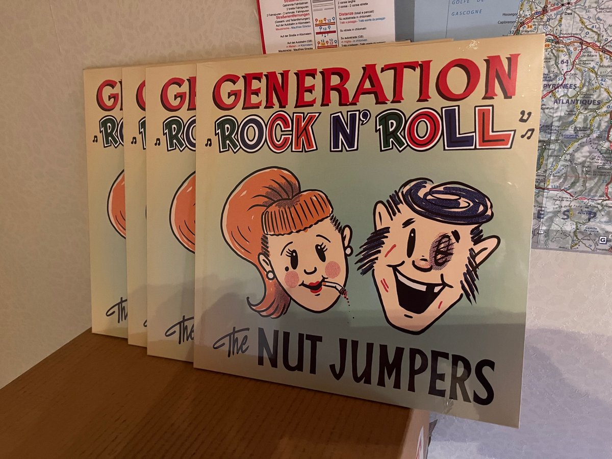VDPRecords's tweet image. New 10 Inch Of "The Nut Jumpers " ,Info &amp;amp; orders : vdp-records.be/index.php?main…