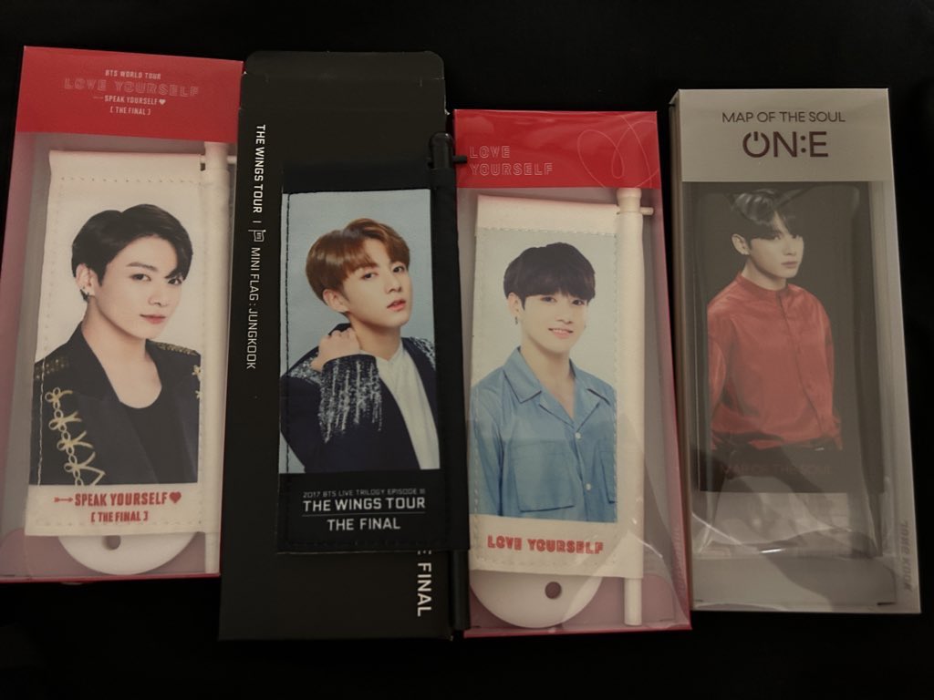 방탄 정국 미니 플래그 양도 일괄 1.4

하자없고 맵솔은 미개봉품입니다

bts jungkook jk sell mini poca flag 럽셀콘 스픽콘 윙즈콘 윙즈투어 맵오브더소울 스픽콘mapofthesoul mots the wings tour LY speak yourself