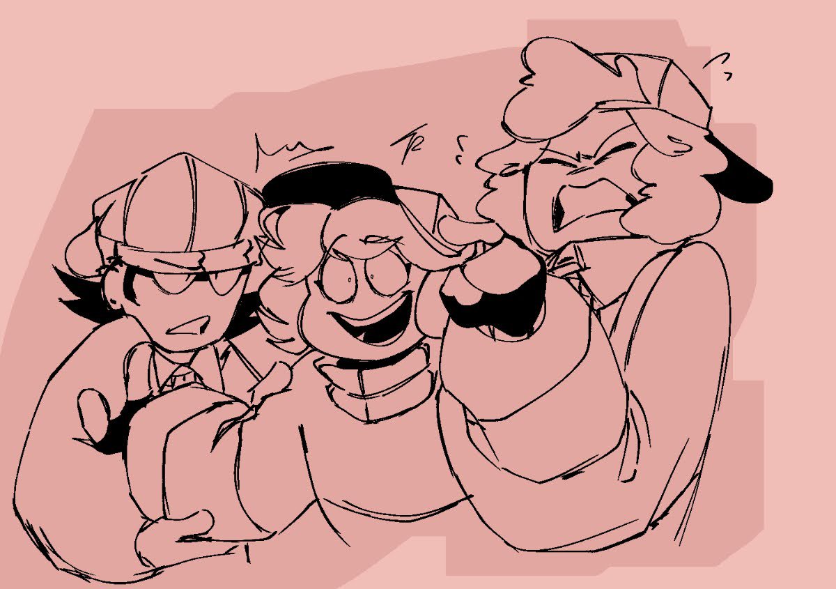 kerpi_017's tweet image. i forgot i drew these two eurhh..#spookymonth6 #hatzgang