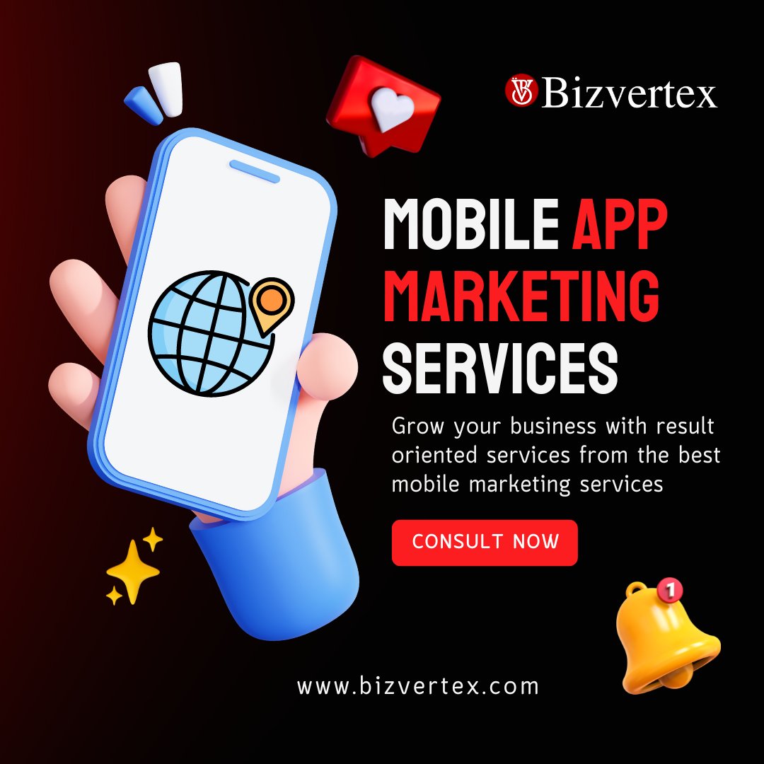 🚀 Ready to #skyrocket your #appdownloads? 📈 With our advanced targeting #techniques and #ASO expertise, we make sure your app stands out! Tap into the potential with our #mobileappmarketingservices today. 

Enquire Now - bizvertex.com/mobile-app-mar…

#bizvertex #appmarketing