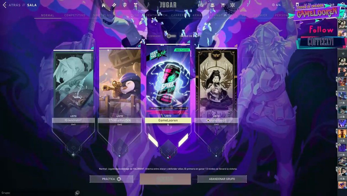 LoorenGame's tweet photo. Deberiam de cambiar el fondo algo asi se ve mejor 🥰🥰

@riotgames  @VALORANTes @VALORANTLATAM  @Horcus  @panditaedit https://t.co/G7qaxIzbUz