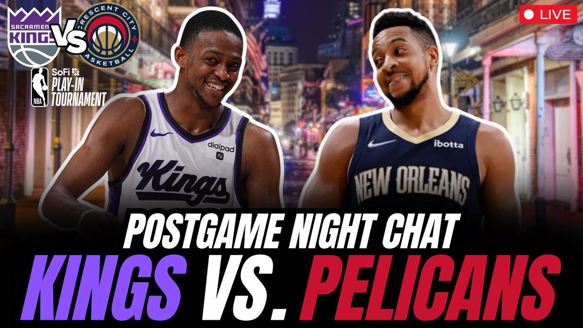 Goodbye, 2023-24 Sacramento Kings. Our final Night Chat of the season is on in moments: youtube.com/watch?v=fEYPxX…