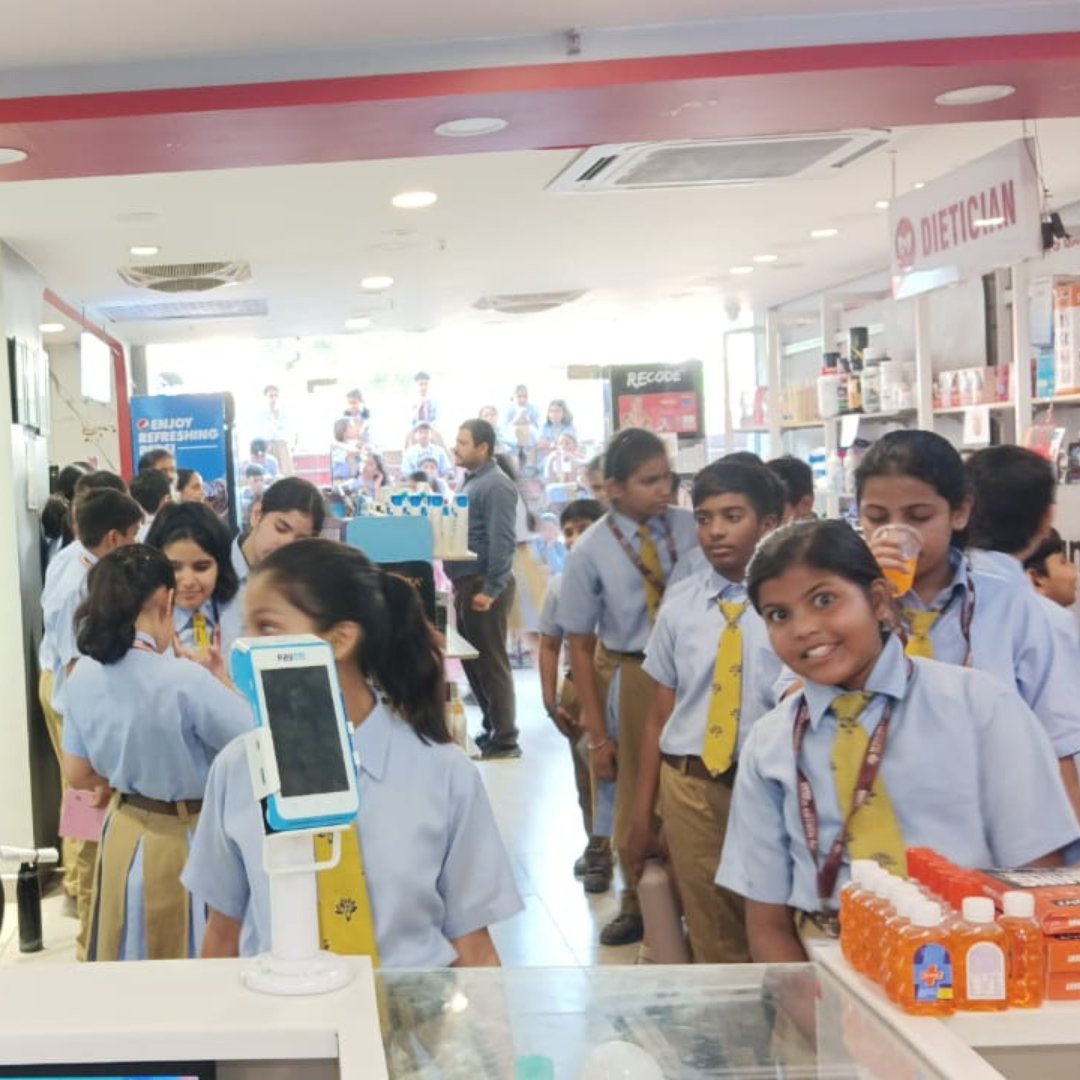 'Students, unite! At kapurthala Taskar Mall, embark on a day full of discovery and development. Together, let's learn and create memories! 
.
.
.
.
#studentlife #TaskarMallAdventures #learningeveryday #studentevents #TaskarMallExperience #FunLearning #EmpowermentZon