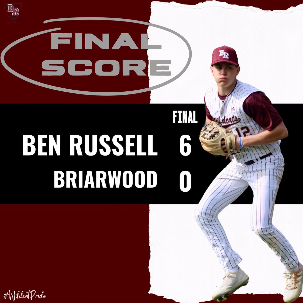 brwildcatsbsbl's tweet photo. The Wildcats are headed to the second round with a sweep over Briarwood!

#WERBR | #WildcatPride https://t.co/OVrqSPpwEz