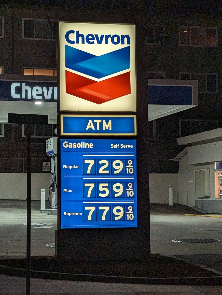 Wow. Shockingly high gas prices today in Menlo Park, CA on the SF peninsula.