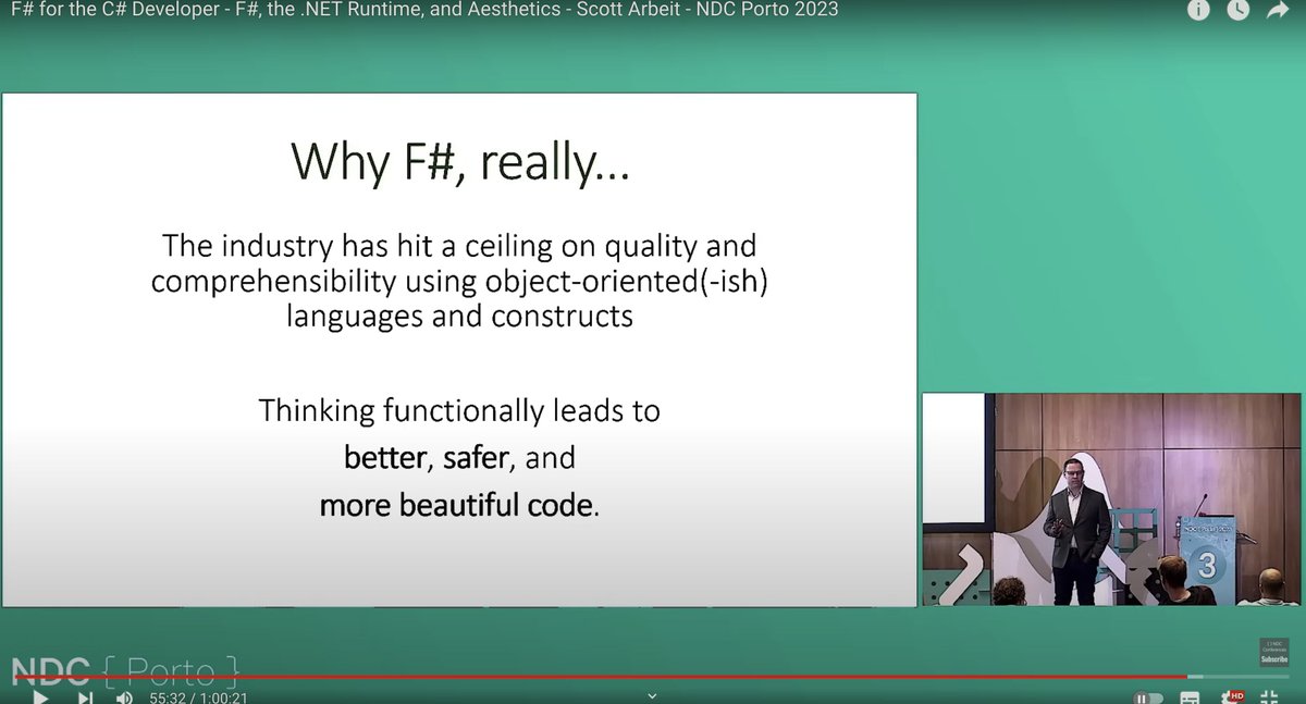 #fsharp #dotnet - Completely agree