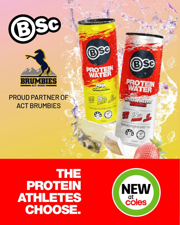 ⚡️ Grab your @bodyscience 𝐏𝐫𝐨𝐭𝐞𝐢𝐧 𝐖𝐚𝐭𝐞𝐫 at your nearest @Coles Supermarket today.