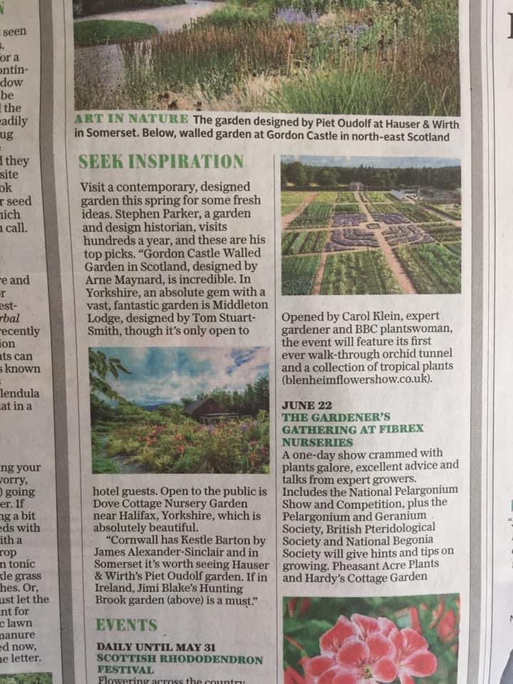 A piece in The Saturday in The Telegraph..remember this @jackwallington ? Five years ago now…the journey begins..and they are still great recommendations..
