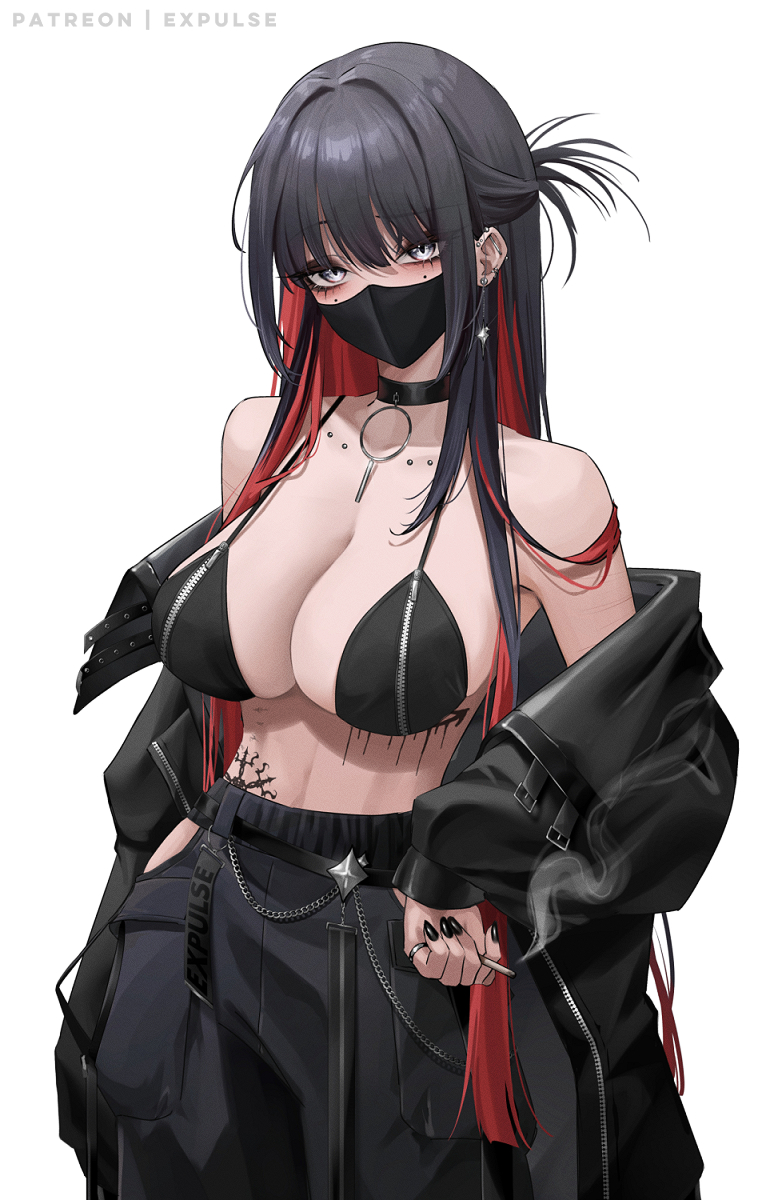 Zenith (oc)
Streetwear goth girl 